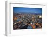 Melbourne aerials, Cityscapes.-John Gollings-Framed Photo