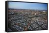 Melbourne aerials, Cityscapes.-John Gollings-Framed Stretched Canvas