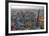 Melbourne aerials, Cityscapes.-John Gollings-Framed Photo