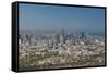 Melbourne Aeriels, Cityscapes.-John Gollings-Framed Stretched Canvas