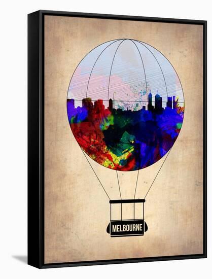 Melbourne Air Balloon-NaxArt-Framed Stretched Canvas
