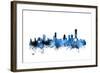 Melbourne Australia Skyline-Michael Tompsett-Framed Art Print