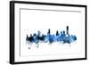 Melbourne Australia Skyline-Michael Tompsett-Framed Art Print