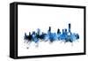 Melbourne Australia Skyline-Michael Tompsett-Framed Stretched Canvas