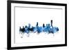 Melbourne Australia Skyline-Michael Tompsett-Framed Art Print