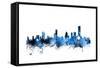 Melbourne Australia Skyline-Michael Tompsett-Framed Stretched Canvas