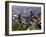 Melbourne CBD and Yarra River, Victoria, Australia-David Wall-Framed Premium Photographic Print