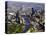 Melbourne CBD and Yarra River, Victoria, Australia-David Wall-Stretched Canvas