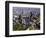 Melbourne CBD and Yarra River, Victoria, Australia-David Wall-Framed Photographic Print