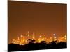 Melbourne CBD at Night, Victoria, Australia-David Wall-Mounted Photographic Print