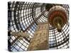 Melbourne Central Complex Incorporates Restored Shot Tower Beneath Glass Cone, Victoria, Australia-Ken Gillham-Stretched Canvas