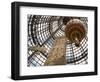 Melbourne Central Complex Incorporates Restored Shot Tower Beneath Glass Cone, Victoria, Australia-Ken Gillham-Framed Photographic Print