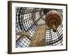 Melbourne Central Complex Incorporates Restored Shot Tower Beneath Glass Cone, Victoria, Australia-Ken Gillham-Framed Photographic Print