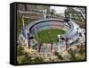 Melbourne Cricket Ground, Melbourne, Victoria, Australia-David Wall-Framed Stretched Canvas