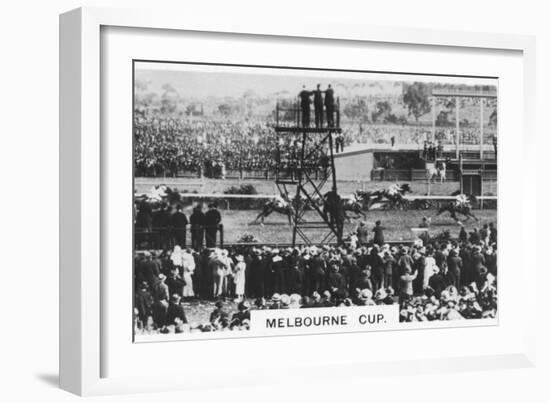 Melbourne Cup, Australia, 1928-null-Framed Giclee Print
