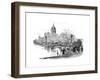 Melbourne Exhibition Building, Victoria, Australia, 1886-null-Framed Giclee Print