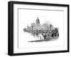 Melbourne Exhibition Building, Victoria, Australia, 1886-null-Framed Giclee Print