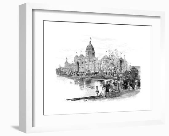 Melbourne Exhibition Building, Victoria, Australia, 1886-null-Framed Giclee Print