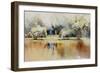 Melbourne gardens in winter-Mary Smith-Framed Giclee Print