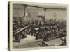 Melbourne Illustrated, Interior of the Reading Room-Frederic Villiers-Stretched Canvas