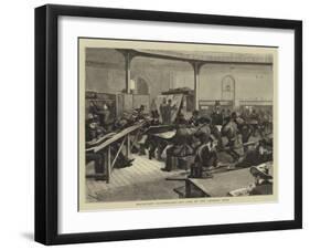 Melbourne Illustrated, Interior of the Reading Room-Frederic Villiers-Framed Giclee Print