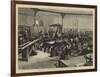 Melbourne Illustrated, Interior of the Reading Room-Frederic Villiers-Framed Giclee Print