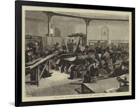 Melbourne Illustrated, Interior of the Reading Room-Frederic Villiers-Framed Giclee Print