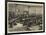 Melbourne Illustrated, Interior of the Reading Room-Frederic Villiers-Framed Giclee Print