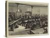 Melbourne Illustrated, Interior of the Reading Room-Frederic Villiers-Stretched Canvas