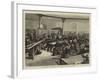 Melbourne Illustrated, Interior of the Reading Room-Frederic Villiers-Framed Giclee Print