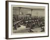 Melbourne Illustrated, Interior of the Reading Room-Frederic Villiers-Framed Giclee Print