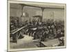 Melbourne Illustrated, Interior of the Reading Room-Frederic Villiers-Mounted Giclee Print