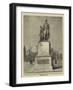 Melbourne Illustrated, Monument to Burke and Wills, the Explorers, Collins Street-null-Framed Giclee Print