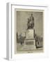 Melbourne Illustrated, Monument to Burke and Wills, the Explorers, Collins Street-null-Framed Giclee Print