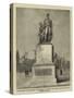 Melbourne Illustrated, Monument to Burke and Wills, the Explorers, Collins Street-null-Stretched Canvas