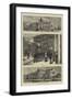 Melbourne Illustrated-Frederic Villiers-Framed Giclee Print