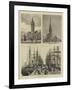 Melbourne Illustrated-null-Framed Giclee Print