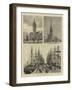 Melbourne Illustrated-null-Framed Giclee Print