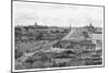 Melbourne Looking East, Victoria, Australia, 1886-null-Mounted Giclee Print