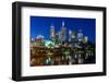 Melbourne's Federation Square at Dusk-FiledIMAGE-Framed Photographic Print