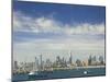 Melbourne Skyline Seen from the St. Kilda Pier-Jon Hicks-Mounted Photographic Print