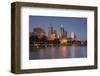 Melbourne Southbank Panorama-null-Framed Art Print