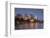 Melbourne Southbank Panorama-null-Framed Art Print