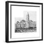 Melbourne Town Hall, Victoria, Australia, 1886-null-Framed Giclee Print