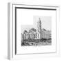 Melbourne Town Hall, Victoria, Australia, 1886-null-Framed Giclee Print