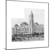 Melbourne Town Hall, Victoria, Australia, 1886-null-Mounted Giclee Print