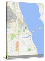 Melbourne, United States of America Map-null-Stretched Canvas