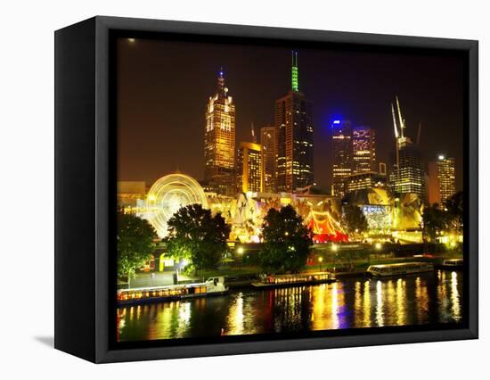 Melbourne, Victoria, Australia-David Wall-Framed Stretched Canvas