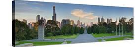 Melbourne-Wayne Bradbury-Stretched Canvas