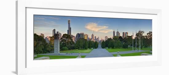 Melbourne-Wayne Bradbury-Framed Photographic Print